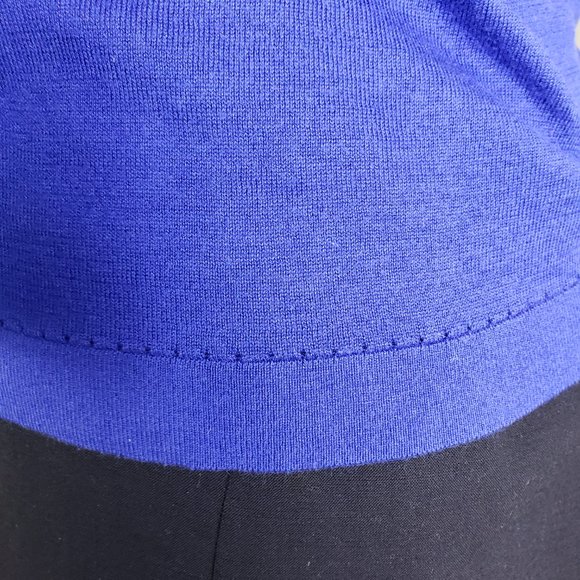 Kate Spade Royal Blue Purple Knit Cardigan Size M - Picture 8 of 13